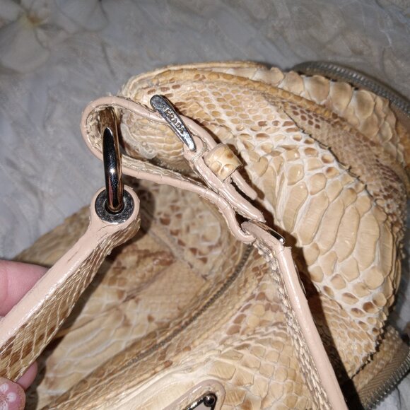 PRADA Authentic Python Handbag - Picture 5 of 14